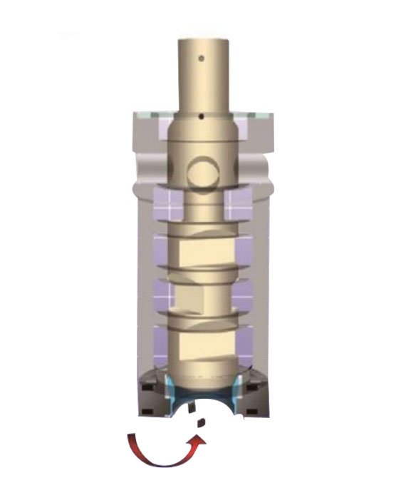 AOC-7500 Cage Guided Multi-stage Axis Flow Control Valves