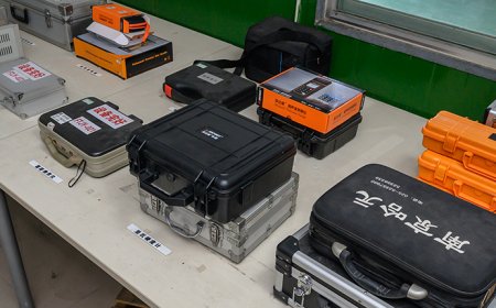 Ultrasonic flaw detector, Leeb hardness tester