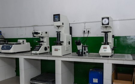 Vickers, Brinell, and Rockwell hardness testers